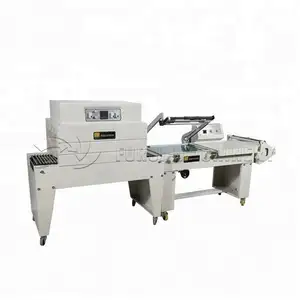 Automatic l bar sealing and shrink wrapping machine/ tunnel with sealer