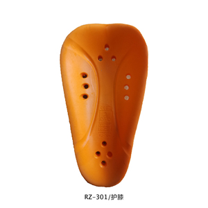 Genouillères EN1621-1 CE <span class=keywords><strong>Niveau</strong></span> <span class=keywords><strong>2</strong></span> Doux Respirant PU Insert Genouillères Jaune Descente Moto <span class=keywords><strong>Protection</strong></span> de Sécurité pour Coude - Product Image 3