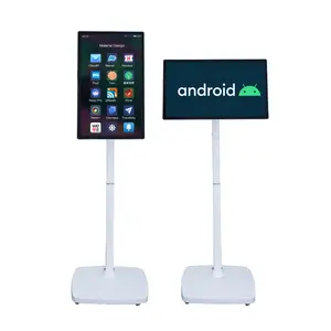 21.5 23.8 27 32 Inches Portable Stand By Me Tv Capacitive Touch Android Touch Android Smart TV With 4 8GB 64 128GB 13MP Camera