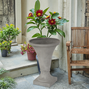 Vasi da Giardino Grandi in Fibrocemento Stile <span class=keywords><strong>Modena</strong></span>, Alta Qualità, Ecologici, con Foro di Drenaggio per Uso Domestico - Product Image 5