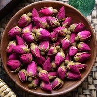 Kuncup Mawar Pingyin Besar Grosir, Rosa Rugosa Kering, Pasokan Massal untuk Tisane Herbal, Potpourri & Pembuatan Lilin