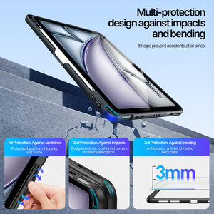 เคสแท็บเล็ต DuxDucis Axis Series รุ่น<span class=keywords><strong>ล่าสุด</strong></span> พกพาสะดวก น้ำหนักเบาพิเศษ ผลิตจากโลหะ พร้อมขาตั้งแบบสามพับ สำหรับ <span class=keywords><strong>iPad</strong></span> <span class=keywords><strong>Air</strong></span> 11 (2024/2025) - Product Image 4