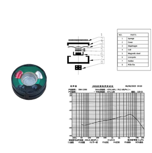 Mic Nhà máy cung cấp 13.8 6mm năng động microphone lõi đơn Directional giảm tiếng ồn thành phần âm thanh - Product Image 2