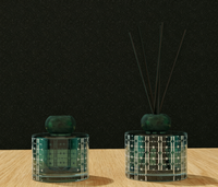 Diffuseur de parfum en verre borosilicate haut de gamme, design professionnel, logo personnalisé, décoration d'intérieur, vente chaude