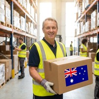 Logistique générale aérienne/maritime DDP/DDU Chine-Australie avec double dédouanement porte-à-porte