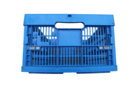 Uporqs — caisse pliable en plastique, caisse de stockage robuste, filet pliable, panier mobile pour Fruits et poissons