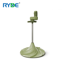 Agitateur vertical hyperboloïde pour eaux usées, équipement de mélange à turbine hyperbolique en PRV