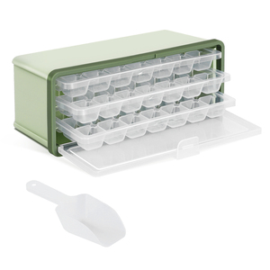 HAIXIN New Ice Box Household Ice Block Mold Multi layer Ice Box with Lid