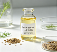 Minyak Fennel Esensial Kelas Makanan Grosir, 100% Murni Alami Organik untuk Perawatan Kulit dan Rambut Kosmetik