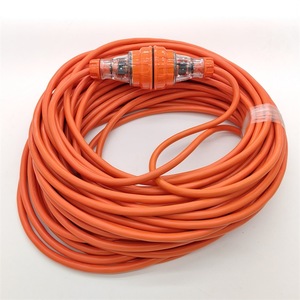 สายพ่วง 16A 250V IP65 กันน้ำสำหรับใช้งานกลางแจ้ง วัสดุ PVC หัวปลั๊กแบบ SJTOW AS พร้อมเต้ารับ IEC - Product Image 2