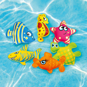 Kit de jouets de plongée en néoprène de style <span class=keywords><strong>marin</strong></span> populaire, résistant à l'usure, jouet flottant pour jeux aquatiques en piscine, activité parent-enfant - Product Image 1