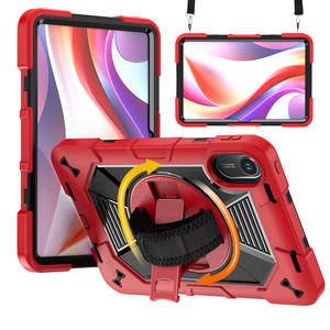 Funda Protectora de 3 Capas a Prueba de Golpes para Tablet Samsung Galaxy Tab S10 <span class=keywords><strong>Lite</strong></span>/S10 FE/S9 FE/S9 de 11 Pulgadas con Rotación de 360 Grados °   Soporte Trasero Multiángulo - Product Image 3