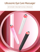 Rimpelverwijderaar Rood Licht Verwarmende Oogmassage Wand met LED Licht Oogcrème Booster Fijne Lijnen Anti Zwelling Onder Ogen Apparaat