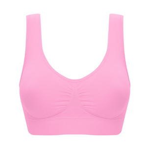 Bestseller <span class=keywords><strong>Plus</strong></span> <span class=keywords><strong>Size</strong></span> Fitness Sport neues Design Damen unterwäsche heiß sexy xxx Yoga BH Riemen elastisch niedrigen Preis niedrigen MOQ - Product Image 5