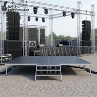 TFR Truss en aluminium à connecteurs rapide FT34 290*290mm 50*2 50*3, support de truss d'éclairage, truss de toit en aluminium pour sonorisation et éclairage, produit phare