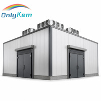 Grande chambre froide de stockage, chambre froide pour poisson congelé, chambre froide de plain-pied