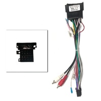 Système de navigation de voiture Android Meihua pour Audi A6 2004 usine en gros Canbus Source VA écran câble de tableau de bord