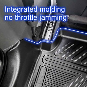 Gran oferta, accesorios interiores para automóviles, alfombrillas Tpe resistentes al desgaste para automóviles, alfombrillas para pies, alfombrillas para Volkswagen <span class=keywords><strong>Bora</strong></span> 2019-on - Product Image 6