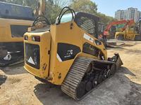 Chargeuse compacte d'occasion Cat 227C avec moteur d'origine, 4 tonnes, en bon état de marche, en vente chaude