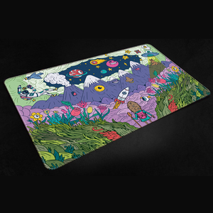 Tùy Chỉnh Kích Thước Tcg Playmat Với Màu Sắc Tươi Sáng Thiết Kế Mềm Mại Cao Su Dưới Khóa Cạnh Non-Slip Playmat Chơi Game <span class=keywords><strong>Mousepad</strong></span> - Product Image 6