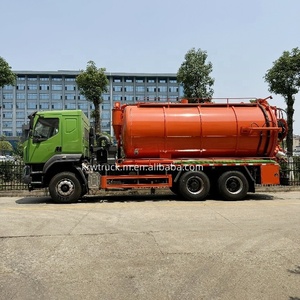 Camión de succión de lodos y aguas residuales con bomba de vacío a presión de 8000-25000 litros, superventas, fabricado en China - Product Image 3