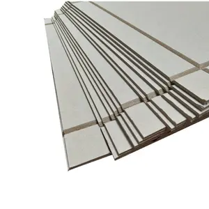 2.4mm laminated grey chipboard grey cardboard paper sheets for binding
