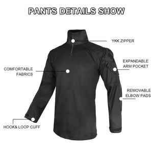 Chemise tactique de combat à manches longues G3 pour homme, camouflage rapide, avec coudières pour la chasse et les activités de plein air, en polyester - Product Image 2