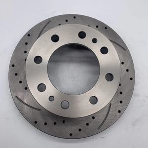 Mise à niveau du système de freinage de voiture Hilux Sport avec disque de frein surdimensionné percé et Kit de rotor de frein fendu pour nissan Elgrand E51 - Product Image 1