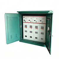 Unité de distribution annulaire isolée à gaz haute tension personnalisée en usine pour l'extérieur, interrupteur électrique basse tension et équipement de distribution
