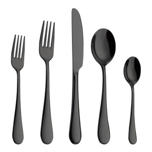 De alta calidad de acabado de espejo cubiertos calidad 18/0 Tailandia 24 piezas tenedores y cucharas para niños - Product Image 2