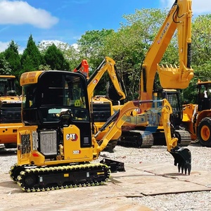 Excavatrice sur chenilles hydraulique Caterpillar 302CR d'occasion, moteur de pompe hydraulique, boîte de vitesses Caterpillar 302CR 303CR - Product Image 3