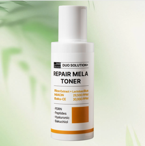 Tónico Reparador Duo Solution Mela, Potenciador Dérmico de Grado Clínico con Niacinamida de Rápida Absorción, Reduce la Pigmentación e Ilumina la Piel - Product Image 2