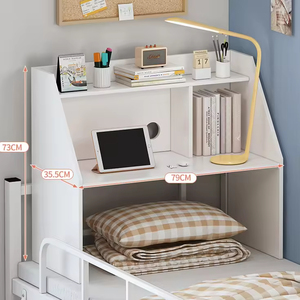 Escritorio de Computadora Convertible Ecológico Marca WMJ con Estantería y Cajón, Fácil de Armar, Ideal para Dormitorios Universitarios, para Laptop y Escritura - Product Image 4