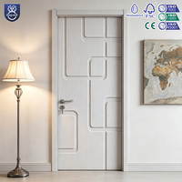 Portes en bois contreplaqué de haute qualité avec un design moderne pour la décoration intérieure dans le salon, l'hôtel, l'appartement