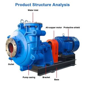 CDHB Diesel Powered Sludge <b>Pump</b> Wear-Resisting Slurry Transfer Dredging <b>Pump</b> Slurry Centrifugal <b>Pump</b> for Power Plant - Product Image 2