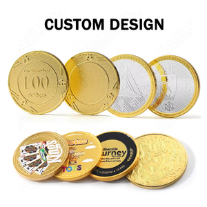 Custom 40mm in acciaio inox metallo bianco specchietto con finitura in ottone opaco monete sfida vuote - Product Image 2