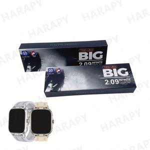 สมาร์ทวอทช์รุ่น T900 <span class=keywords><strong>Ultra</strong></span> ปี 2025 ขนาด 49 มม. หน้าจอ AMOLED 2.09 นิ้ว รองรับ NFC ฟิตเนส กันน้ำ สำหรับผู้ชาย นาฬิกา <span class=keywords><strong>IWO</strong></span> <span class=keywords><strong>Watch</strong></span> <span class=keywords><strong>Ultra</strong></span> 9 - Product Image 6