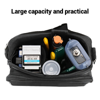 Kit d'outils de terminaison de fibre optique FTTH avec compteur de puissance, câble de descente, dénudeur de fibre, VFL, kit d'outils de fusion de fibre