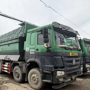 Camión volquete Shacman/HOWO/SINOTRUK con caja de carga tipo valla/refrigerada/con grúa telescópica en Shanghái - Product Image 1