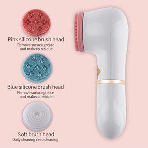 Brosse nettoyante pour le visage IXP7 Sonic Mini 3-en-1, étanche, électrique, exfoliante, vibrante, pour le nettoyage du visage, massage pour les lèvres et les mains - Product Image 3