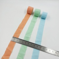 Élastique pliable multicolore en polyester et élasthanne 292-11, bande de bordure tissée tricotée pour accessoires vestimentaires en gros