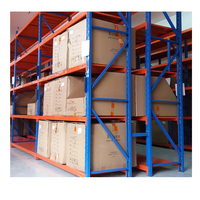 Rayonnage Métallique Réglable sans Boulons, Étagères et Racks de Stockage d'Entrepôt, Étagère Métallique de Capacité Moyenne