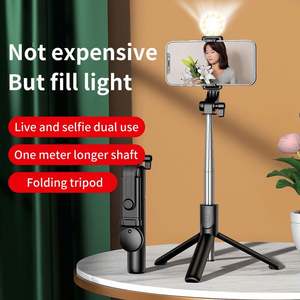 Precio al por Mayor, Palo Selfie Trípode Plegable con Control Remoto de la Marca YS, de Acero Inoxidable ABS, Rotación de 360 Grados, <span class=keywords><strong>para</strong></span> Teléfono <span class=keywords><strong>Celular</strong></span> con Bluetooth - Product Image 6