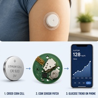 Pile bouton médicale Ieeton CR920 3V 25mAh au dioxyde de manganèse de lithium (Li-MnO2) primaire non rechargeable de qualité médicale