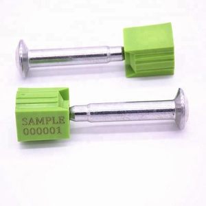 Sceau de sécurité ferroviaire en acier galvanisé à faible teneur en carbone certifié <span class=keywords><strong>ISO</strong></span> <span class=keywords><strong>17712</strong></span>, diamètre 8 mm, pour la douane et la sécurité - Product Image 2
