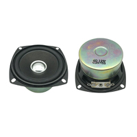 Haut-parleur carré large bande à bobine mobile de 3, 4 et 6 pouces pour usage domestique et informatique, 8 ohms, 12W, sensibilité 92 dB/W