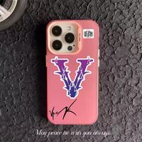 Coque pourpre de concepteur Vrunk coque pour iPhone XS XR 7 8 11 12 13 Mini 14 15 16 Pro Max coque de téléphone coque accessoires de téléphone portable