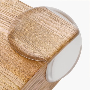 Edge Protector Baby Proofing Corner Protectors PVC Transparent Cushion Child Safety Edge Covers for Desk/Table Cabinets <strong>Crib</strong> - Product Image 2