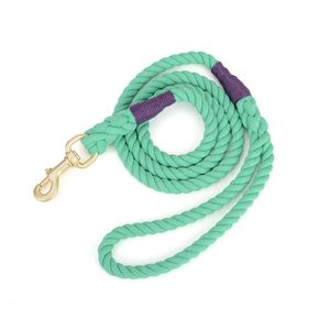 Tali hewan anjing peliharaan, kerah pas, tali katun tenun celup tangan bebas tali hewan peliharaan dan Set Harness - Product Image 3