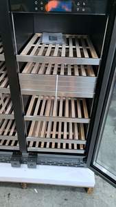 NUELEAD - Dispensador de Vino Eléctrico con Iluminación LED para Puerta de Acero Inoxidable, Refrigerador de Bebidas R600a con Control de Temperatura de Doble Zona - Product Image 3